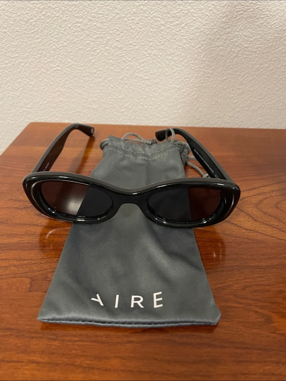 Aire Black Sunglasses